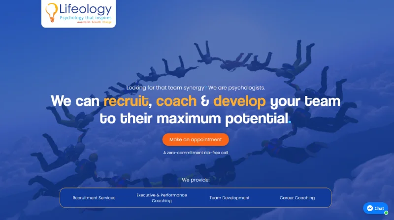 The lifeology.com.au website